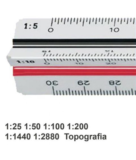 SCALIMETRO M+R 16360010 A 6 SCALE 30CM