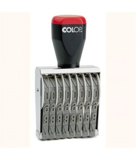 NUMERATORE COLOP 9MM 8 COL.