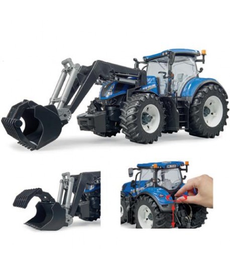 BRUDER 03121 TRATTORE NEW HOLLAND T7.315