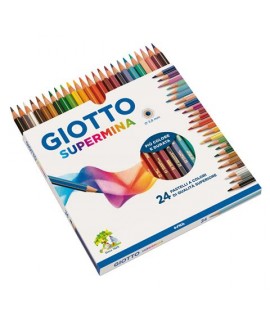 PASTELLI GIOTTO SUPERMINA 2358 24 COLORI