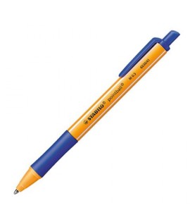 PENNA SFERA SCATTO STABILO POINTBALL BLU