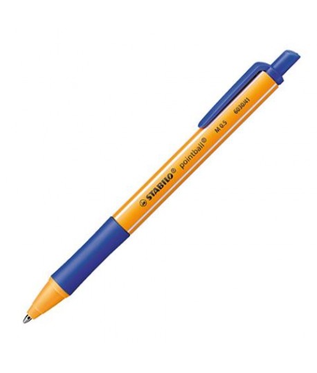 PENNA SFERA SCATTO STABILO POINTBALL BLU