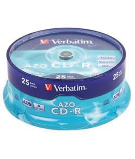 CD-R VERBATIM 43352 700 MB 80 MIN 25PZ