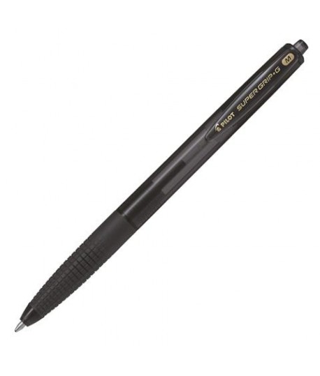 PENNA SCATTO PILOT SUPERGRIP-G M NERO