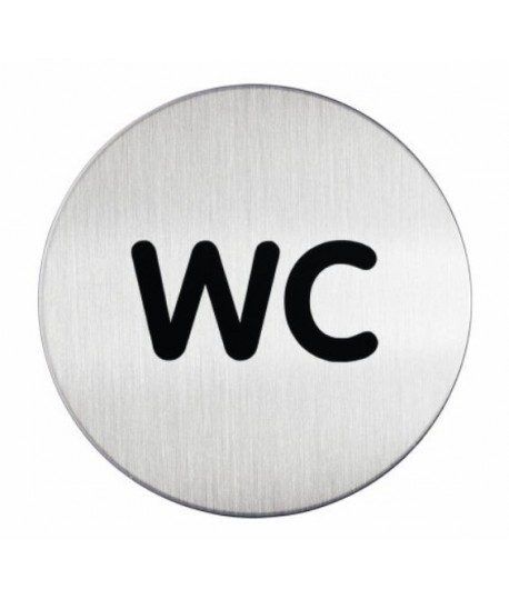 Pittogramma Quadrato Per Toilette - WC