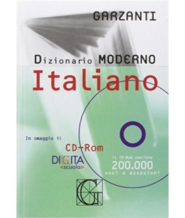 DIZIONARIO GARZANTI ITALIANO MODERNO+CD