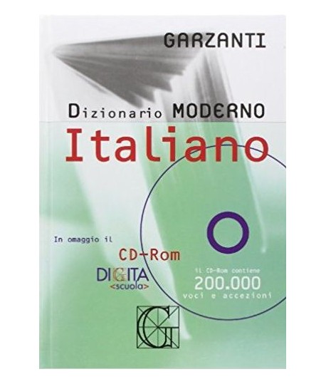 DIZIONARIO GARZANTI ITALIANO MODERNO+CD