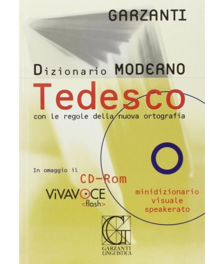 DIZIONARIO GARZANTI TEDESCO MODERNO+CD