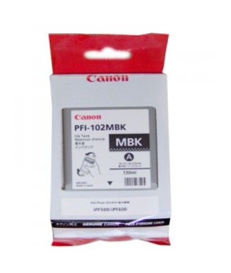 CARTUCCIA CANON PFI-102MK MATTE NERO