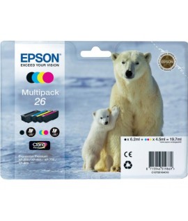 MULTIPACK INKJET EPSON 26 ORSO POLARE