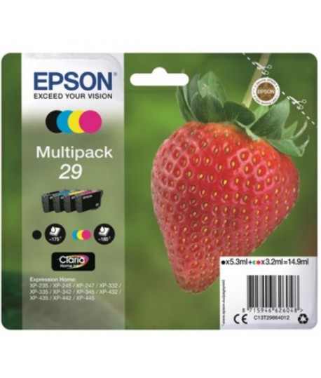 MULTIPACK EPSON T2986 29 FRAGOLA