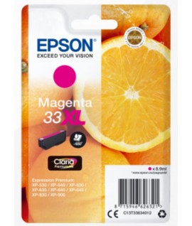 INKJET EPSON T33 XL MAGENTA ( ARANCIA )