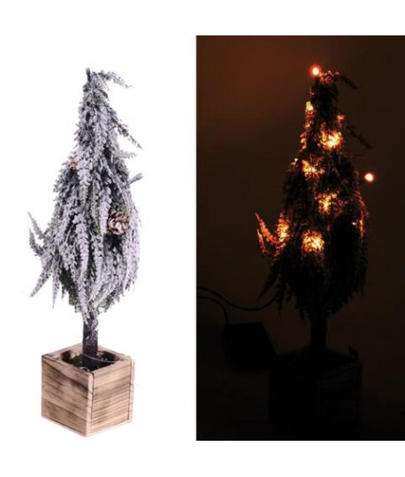 ALBERO LED CM48 INNEVATO+PIGNE 609364