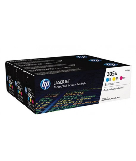 MULTIPACK 3 TONER HP CF370A LJ M451 305A