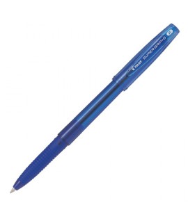 PENNA PILOT G-SUPERGRIP CAPPUC F BLU