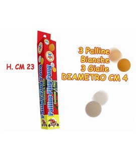 TEOREMA 51154 PALLINE PING PONG MM40 6P