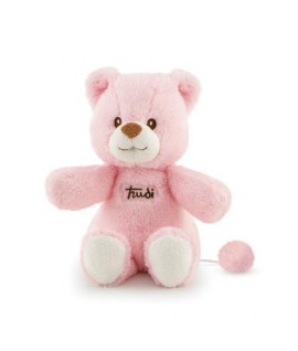 TRUDI 18122 CARILLON ORSO CREMINO ROSA