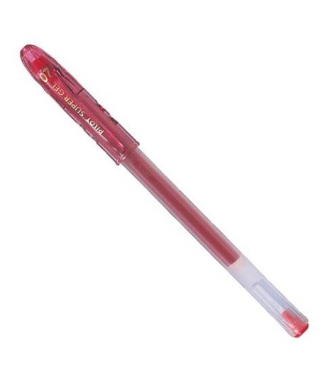 PENNA SFERA PILOT SUPERGEL ROSSO 10PZ