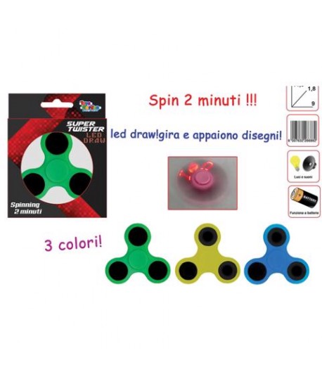 TOYS 26688 SPINNER DISEGNI AL LED