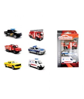 MAJORETTE 2057261 SET 3 AUTO SOCCORSO