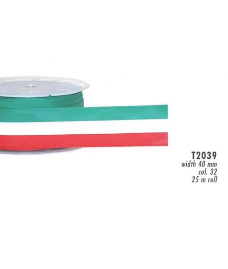NASTRO TRICOLORE T2039 MM39 ROT.25M