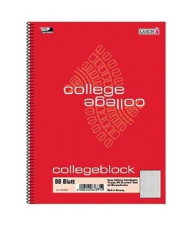 BLOCCO COLLEGEBLOCK A5 1R SPIRALE 80FF