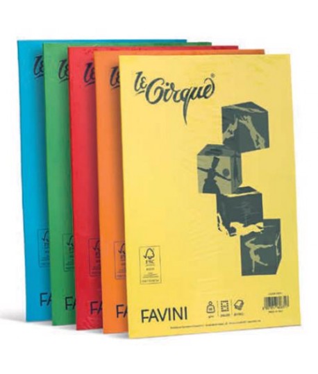 CARTA LE CIRQUE A4 COLORI FORTI 20FF 80G