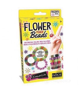 NICE 46005 FLOWER POWER BEADS METAL