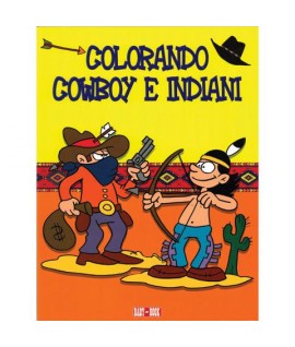 COLORANDO COWBOY E INDIANI BABY BOOK