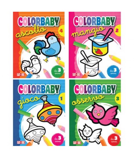 COLOR BABY 4 TITOLI BABY BOOK