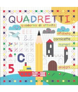 QUADRETTI QUADERNO DI ATTIVITA'BABY BOOK
