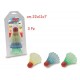 TEOREMA 51445 VOLANO BADMINTON 3PZ