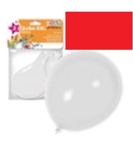 PALLONCINI XXL CM.50 ROSSO 2 PZ.