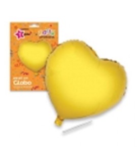 PALLONCINO POLIAMMIDE CM.50 CUORE ORO