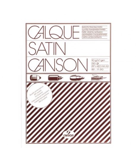 BLOCCO LUCIDO CANSON 17109 A4 500 FF
