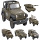 GLOBO 39168 WELLY AUTO MILITARI 1:38
