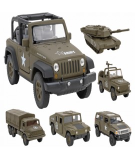 GLOBO 39168 WELLY AUTO MILITARI 1:38
