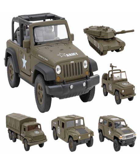 GLOBO 39168 WELLY AUTO MILITARI 1:38