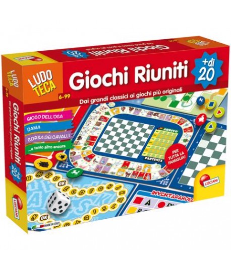 Comprare LISCIANI 89154 GIOCHI RIUNITI +DI 20, Vendita online