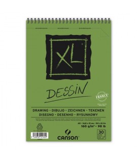 BLOC SPIRALE CANSON XL DESSIN 160GR A5