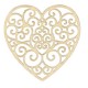 SET SILHOUT. CUORI IN LEGNO ARTEMIO 1525