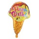 GONFIABILE JUMBO FOIL CONO GELATO 2274