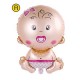 GONFIABILE JUMBO FOIL BABY ROSA 2262R