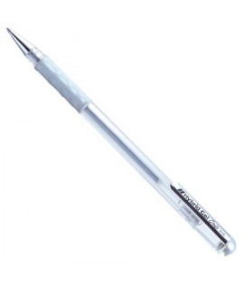 ROLLER PENTEL HYBRID GRIP METAL BIANCO