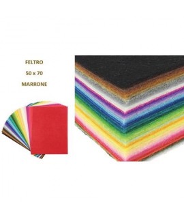 FELTRO RIGIDO 50X70 MM3 MARRONE 3FF