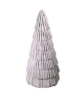 Vacchetti Giuseppe 4 Gnomi Misti Natalizi 12cm | Decorazioni Da Tavolo E Albero In Legno E Tessuto