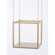 ESPOSITORE METALLO ORO 40X40H 128124 APP