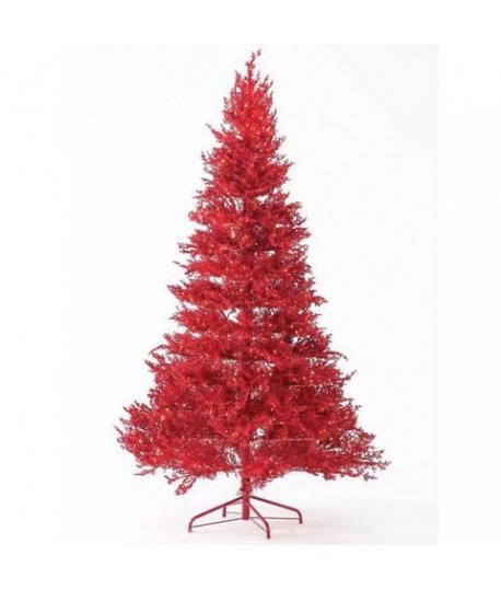 ALBERO LED ROSSO 450L CM180 128434