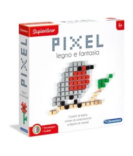 CLEMENTONI 16207 SAPIENTINO PIXEL LEGNO
