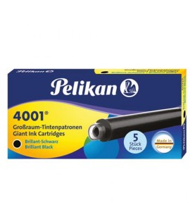 CARTUCCE STILO PELIKAN GTP5 NERE 5PZ